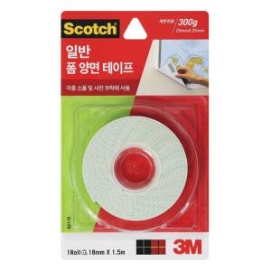 [3M] 2115 스카치일반폼양면테이프(18mm*1.5M)